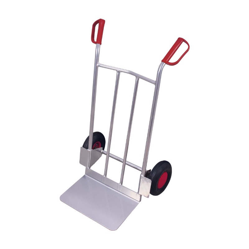 Aluminium steekwagen 1100 mm met schuine stand