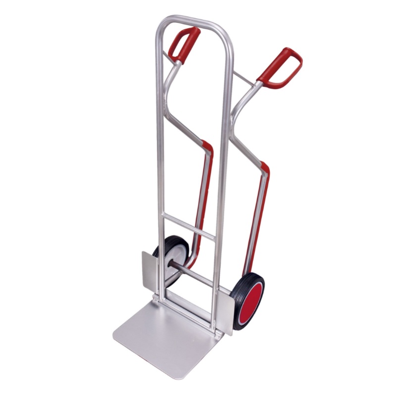 Aluminium steekwagen met opklapbare schopplaat - Afbeelding 2