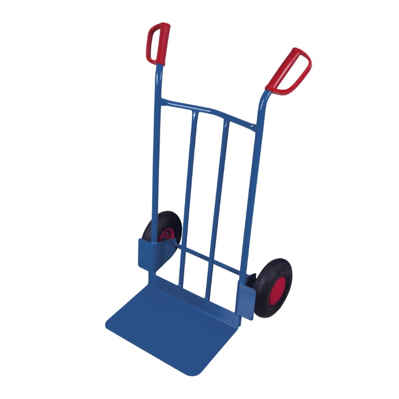 Stalen steekwagen groot 1100 mm met schuine stand