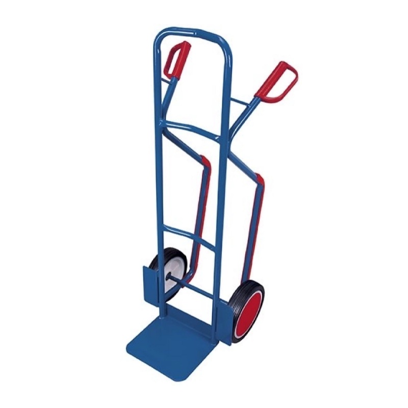 Stalen steekwagen 1300 mm met trapglijders - Afbeelding 2