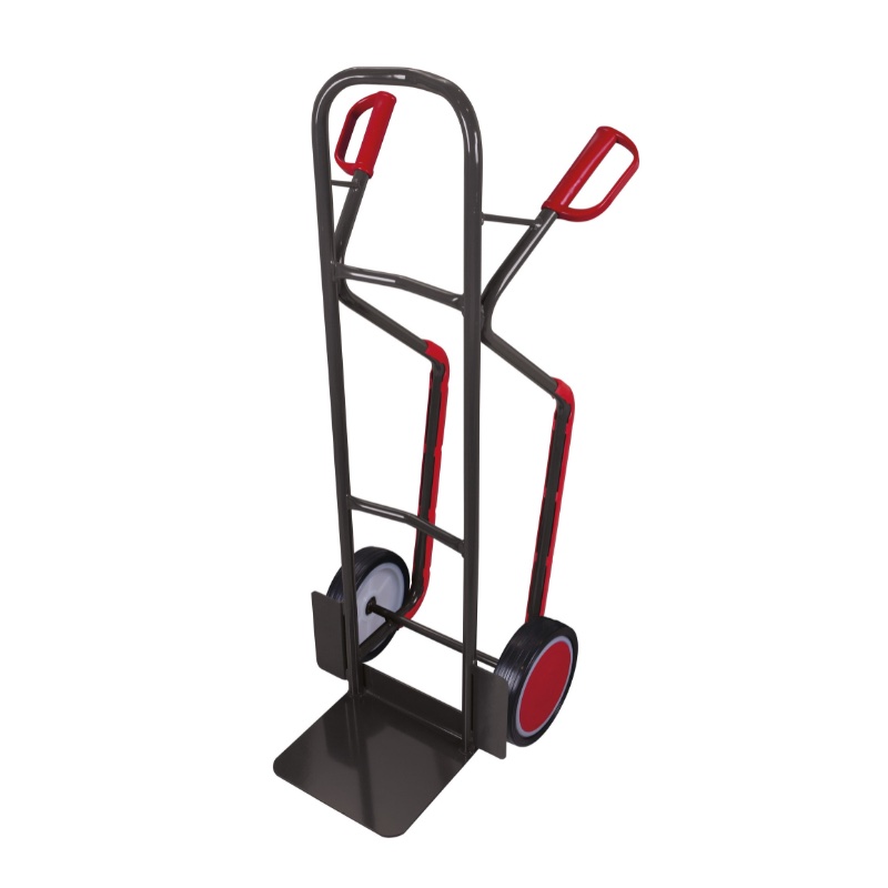 Stalen steekwagen 1300 mm met trapglijders - Afbeelding 5