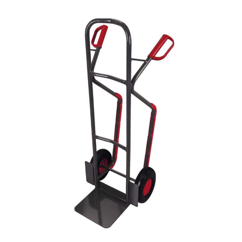 Stalen steekwagen 1300 mm met trapglijders - Afbeelding 6