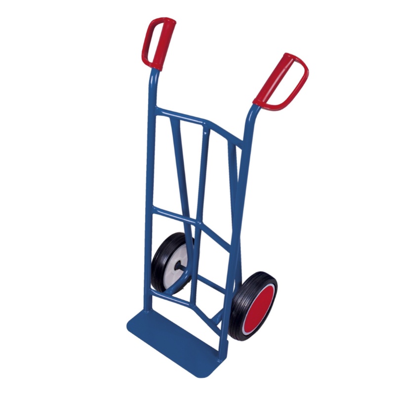 Stalen steekwagen laag - Afbeelding 2