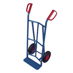 Stalen steekwagen laag