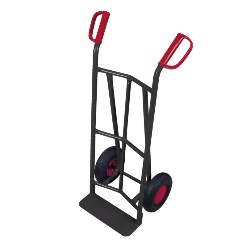 Stalen steekwagen laag - Afbeelding 3