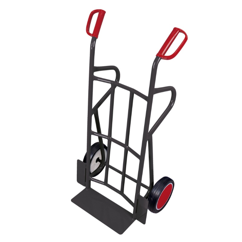 Stalen steekwagen schop inclusief valbeugels - Afbeelding 4